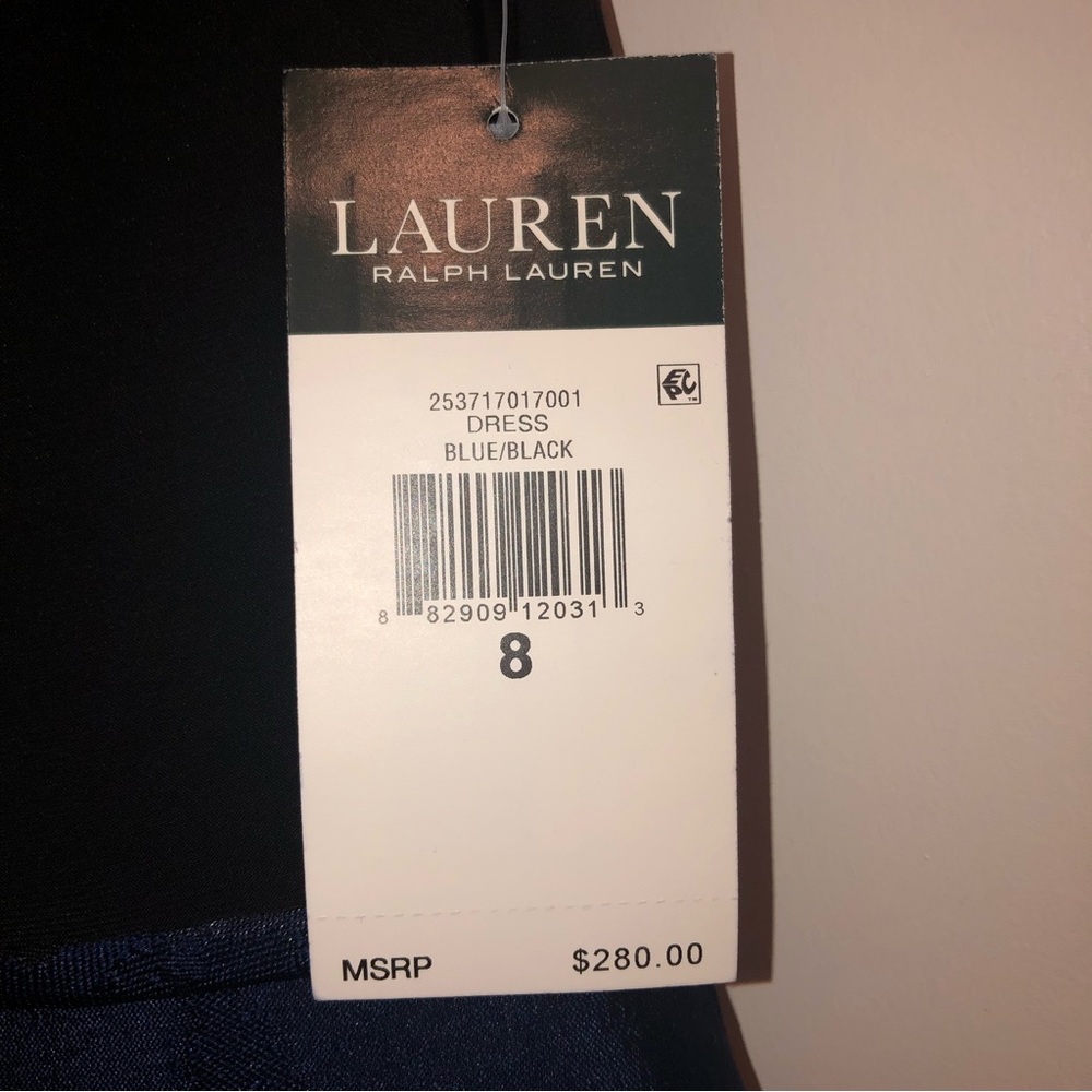 NWT LAUREN RALPH LAUREN LRL WOMENS LEYDENA EVENING FLORAL DRESS/ GOWN Size 8 - Picture 12 of 15